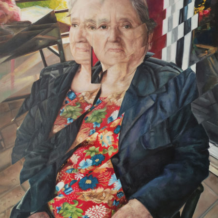 Oskar Marhino Rocha Cárdenas retrato de rosario